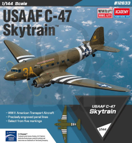 Academy 12633 USAAF C-47 Skytrain 1:144