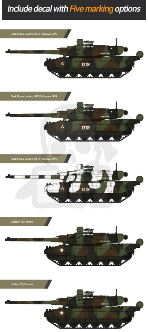Academy 13427 French Army Char Leclerc 1:72 Academy 13427 French Army Char Leclerc 1:72