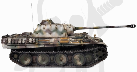 Academy 13529 Pz.Kpfw.V Panther Ausf.G Ver.Early 1:35