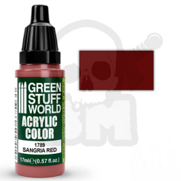 Acrylic Color Paint Maxx Formula Sangria Red farba akrylowa 17ml
