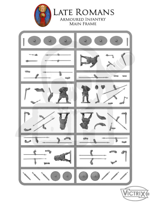 Late Roman Armoured Infantry - 36 szt.