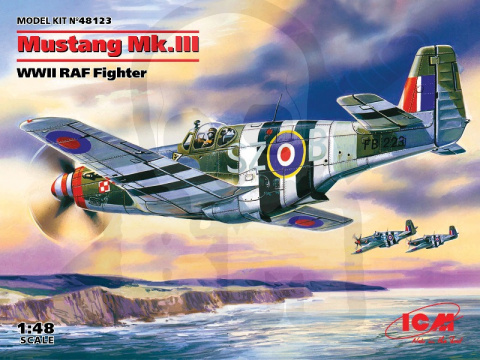 Mustang Mk.III WWII RAF Fighter 1:48