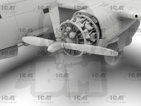B-26B Marauder WWII American Bomber 1:48