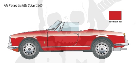 1:24 Alfa Romeo Guiletta Spider 1300