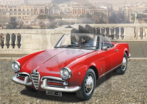 1:24 Alfa Romeo Guiletta Spider 1300