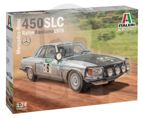 1:24 Mercedes-Benz 450SLC Rallye Bandama 1979