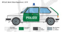 1:24 VW Golf Polizei - samochód niemieckiej policji