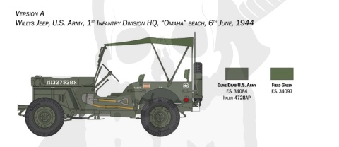 1:24 Willys Jeep MB 80th Anniversary 1941-2021