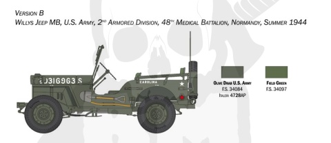 1:24 Willys Jeep MB 80th Anniversary 1941-2021