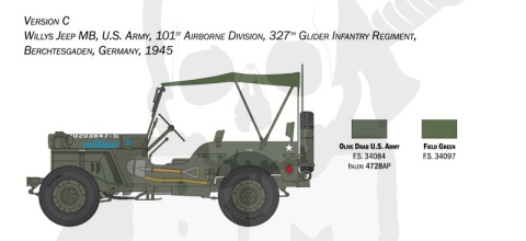 1:24 Willys Jeep MB 80th Anniversary 1941-2021