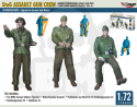 1:72 StuG Assault Gun Crew And Two Infantry Soldiers 1942-43