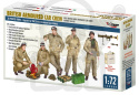 1:72 British Armoured Car Crew - WW2 British Army Armoured Car Crew Winter 1944/45