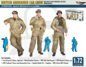 1:72 British Armoured Car Crew - WW2 British Army Armoured Car Crew Winter 1944/45