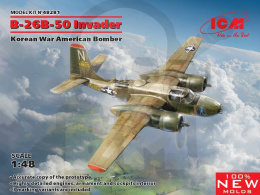 B-26B-50 Invader Korean War American Bomber 1:48
