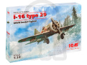 Polikarpow I-16 type 29 WWII Soviet Fighter 1:32