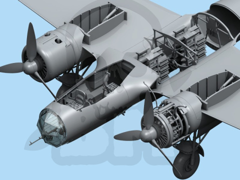 Do 17Z-2 WWII German Bomber 1:48 Do 17Z-2 WWII German Bomber 1:48