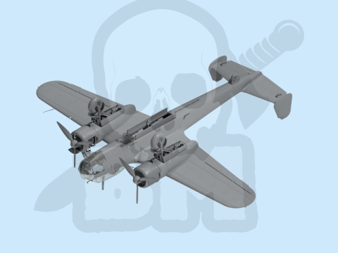 Do 17Z-2 WWII German Bomber 1:48 Do 17Z-2 WWII German Bomber 1:48