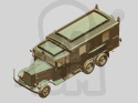 Krupp L3H163 Kfz.72 WWII German Radio Communication Truck 1:35