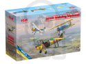 WWII training biplanes Bücker Bü 131D DH.82A Tiger Moth Stearman PT-17 1:32