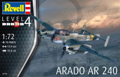 Revell 03798 Arado Ar 240 1:72 Revell 03798 Arado Ar 240 1:72