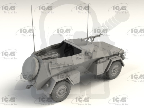 Sd.Kfz. 247 Ausf.B with MG 34 machine gun 1:35 Sd.Kfz. 247 Ausf.B with MG 34 machine gun 1:35