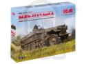 Sd.Kfz.251/1 Ausf.A WWII German Armoured Personnel Carrier 1:35