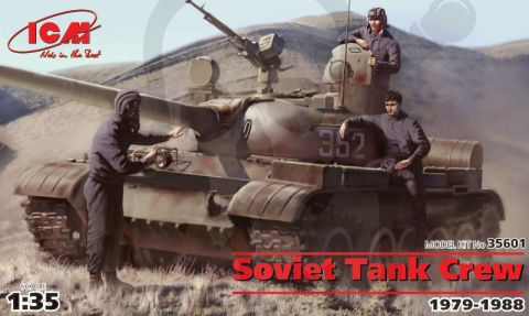 Soviet Tank Crew (1979-1988) 3 figures 1:35