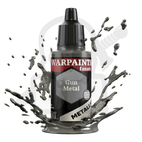 The Army Painter: Warpaints - Fanatic - Metallic - Gun Metal 18ml farbka