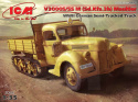 V3000S/SS M (Sd.Kfz.3b) Maultier WWII German Semi-Tracked Truck 1:35