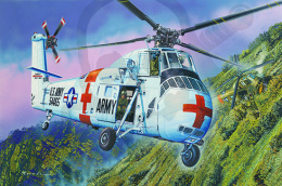Trumpeter 02883 Helikopter CH-34 US ARMY Rescue 1:48