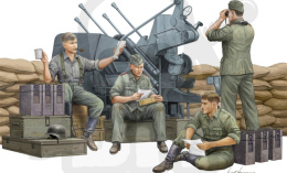 Trumpeter 00432 German Anti-Aircraft Gun Crew - 4 żołnierzy 1:35