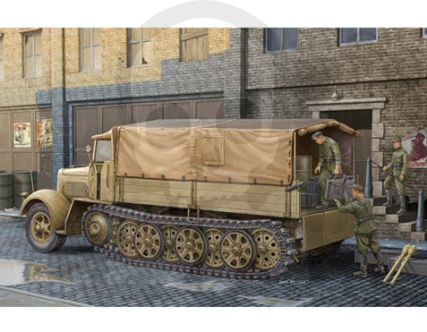 Trumpeter 01507 German Sd.Kfz.7 Mittlere Zugkraftwagen 8t Late Version 1:35