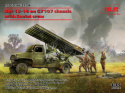 BM-13-16 on G7107 chassis with Soviet crew 1:35