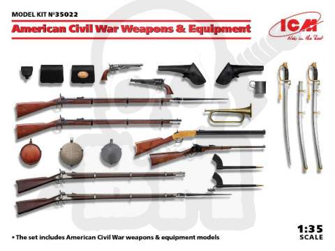 American Civil War Weapons & Equipment 1:35