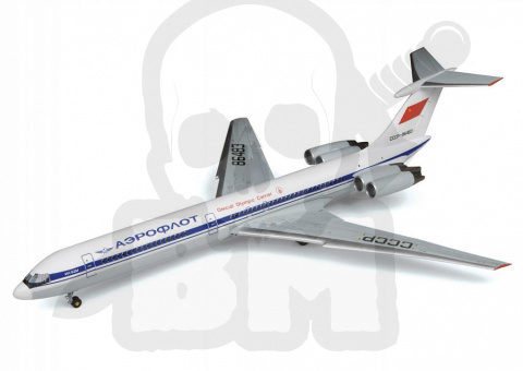 1:144 Civil Airliner Ilushin Il-62M 1:144 Civil Airliner Ilushin Il-62M