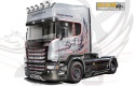 1:24 Scania R730 V8 Streamline Silver Griffin