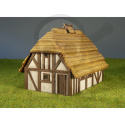 1:72 European Thatched Country House