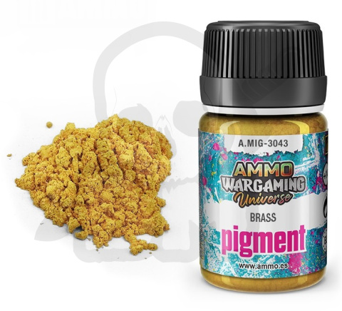 Ammo Mig 3043 Pigment Brass 35ml