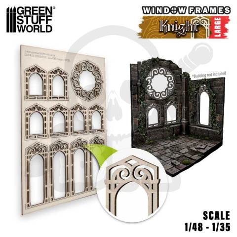 Knight Miniature Windows - Large