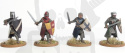 Foot Knights (1150-1320) - rycerze 24 szt.