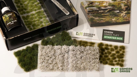 Gamers Grass: Tuft Starter Boxes - Green Grass