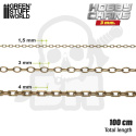 Hobby chain 4 mm - łańcuch 1m.