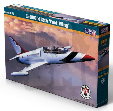 Mistercraft D-302 Samolot szkolny L-39C Albatros 412th Test Wing 1:72