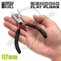 Bending flat pliers