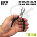 Bending flat pliers