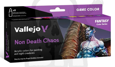 Vallejo 72191 Game Color Zestaw 8 farb - Non Death Chaos