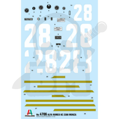 1:12 Alfa Romeo 8C 2300 Monza 1:12 Alfa Romeo 8C 2300 Monza