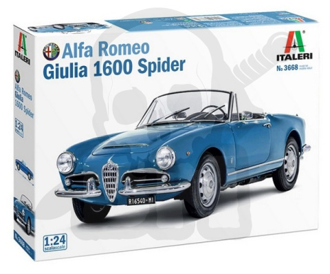 1:24 Sportowy samochód Alfa Romeo Giulia 1600 Spider