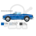 1:24 Sportowy samochód Alfa Romeo Giulia 1600 Spider