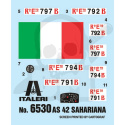 1:35 Włoski pustynny wóz rozpoznawczy AS 42 Sahariana